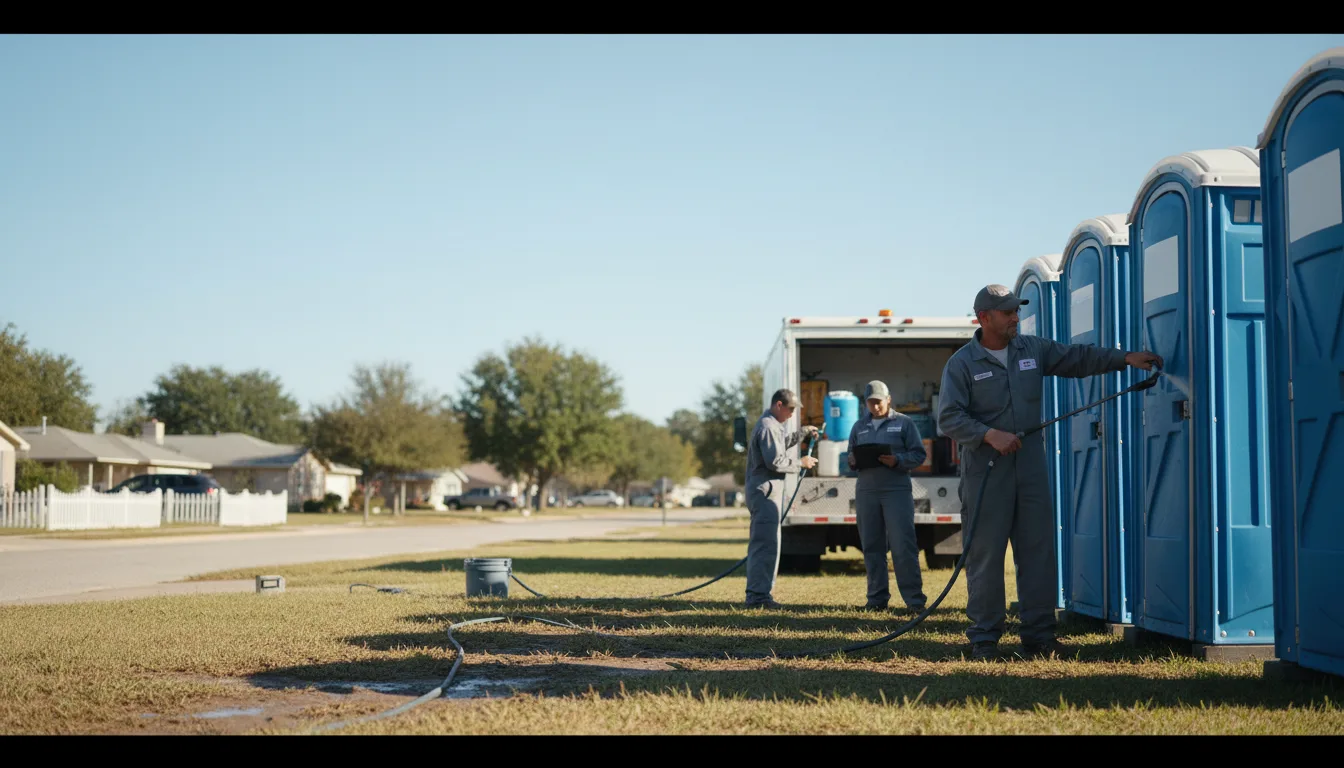 Long-Term Portable Toilet Rental in Walnut, KS near me